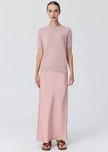 Load image into Gallery viewer, POL CEDAR LUREX KNIT TOP PINK/ROSE
