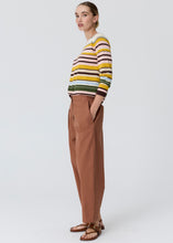 Load image into Gallery viewer, POL TILLER KNIT PINK MULTISTRIPE
