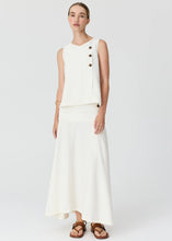 Load image into Gallery viewer, POL ANISE SKIRT CHALK
