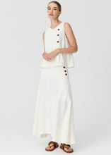 Load image into Gallery viewer, POL ANISE SKIRT CHALK
