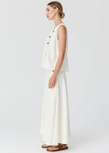 Load image into Gallery viewer, POL ANISE SKIRT CHALK
