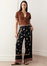 Load image into Gallery viewer, POL DAHLIA KNIT POLO TOFFEE/PINK
