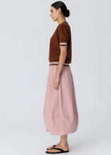 Load image into Gallery viewer, POL DAHLIA KNIT POLO TOFFEE/PINK
