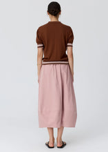 Load image into Gallery viewer, POL DAHLIA KNIT POLO TOFFEE/PINK
