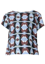 Load image into Gallery viewer, POL THYRA REVERSIBLE TEE THYRA PRINT
