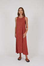 Load image into Gallery viewer, MARLOW PALMA DRESS RHUBARB
