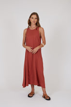 Load image into Gallery viewer, MARLOW PALMA DRESS RHUBARB
