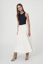 Load image into Gallery viewer, ROWIE PALMOA ORGANIC MIDI SKIRT
