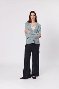 MARLOW SOHO CARDIGAN SAGE FOG