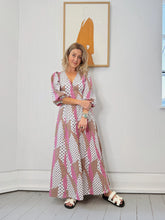 Load image into Gallery viewer, TUESDAY MONACO DRESS PATCHWORK
