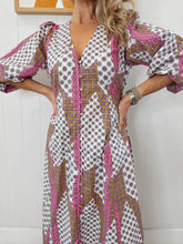 Load image into Gallery viewer, TUESDAY MONACO DRESS PATCHWORK
