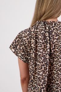 BRIARWOOD PIA TOP LEOPARD