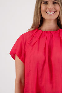 BRIARWOOD PIA TOP RED