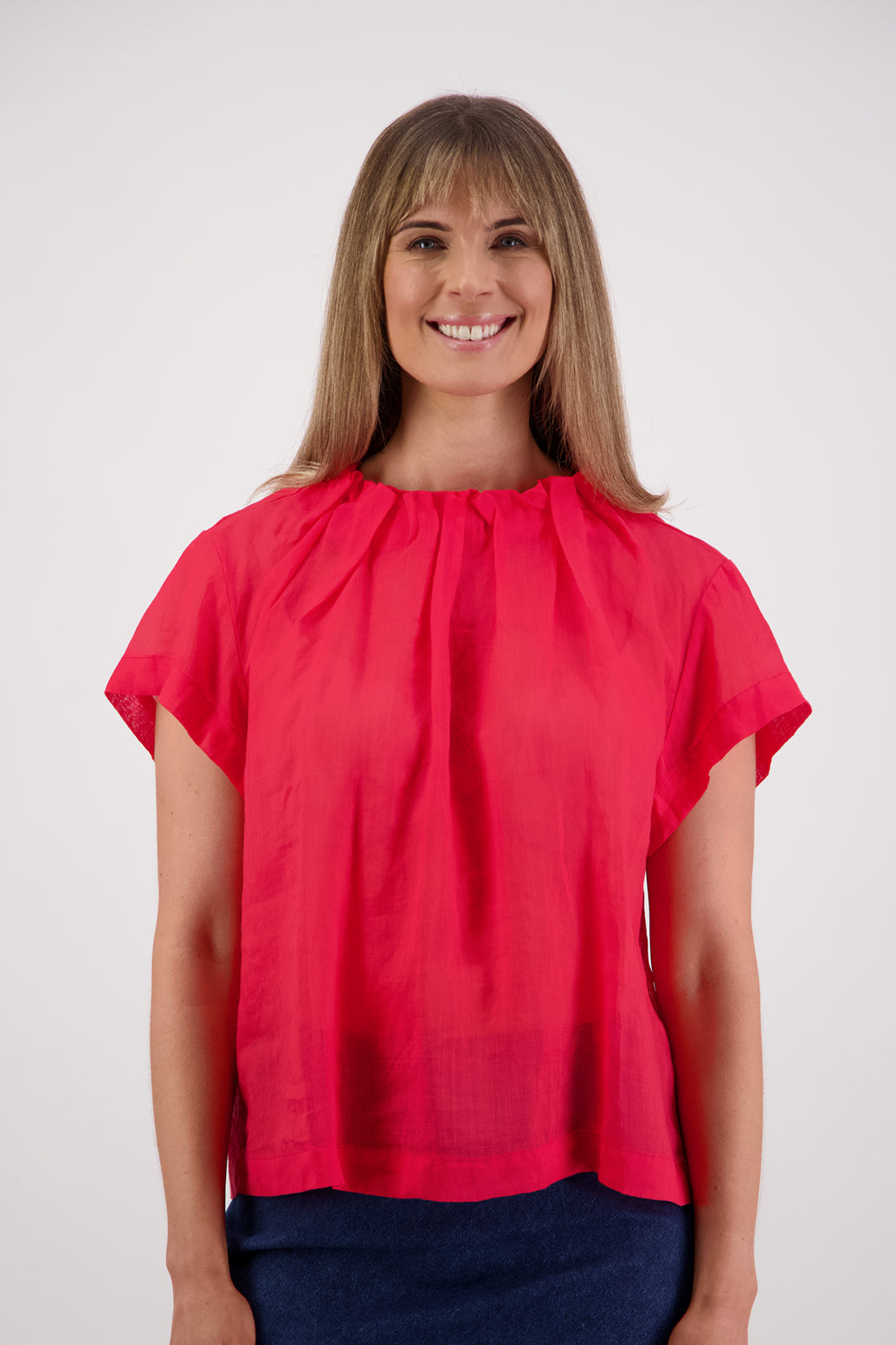 BRIARWOOD PIA TOP RED
