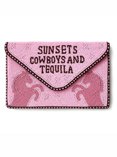 Load image into Gallery viewer, DARK HAMPTON PINK PONY BEADED BAG
