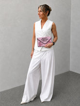Load image into Gallery viewer, DARK HAMPTON PINK PONY BEADED BAG
