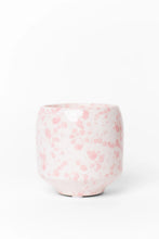 Load image into Gallery viewer, FLO'S HOME PINK SPLASH GLAZED CERAMIC SOY WAX CANDLE
