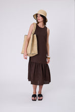 Load image into Gallery viewer, MARLOW POSITANO BUCKET HAT NATURAL/SAGE
