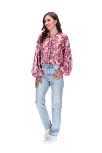 AUGUSTINE MAYA SHIRT PINK PRINT