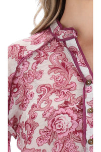 AUGUSTINE MAYA SHIRT PINK PRINT