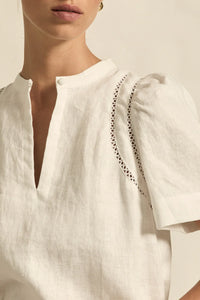 ZOE KRATZMANN RECOLLECT TOP PORCELAIN