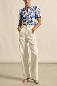 ZOE KRATZMANN RECOLLECT TOP AZURE BOUQUET