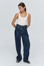 Load image into Gallery viewer, MARLE RELAXED JEAN WASHED INDIGO
