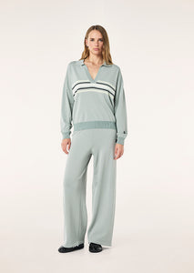 P.E NATION RETREAT COLLAR KNIT