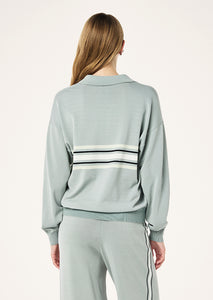 P.E NATION RETREAT COLLAR KNIT