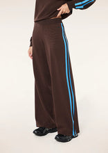 Load image into Gallery viewer, P.E NATION RETREAT KNIT PANT COFFEE/MARINA
