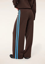 Load image into Gallery viewer, P.E NATION RETREAT KNIT PANT COFFEE/MARINA
