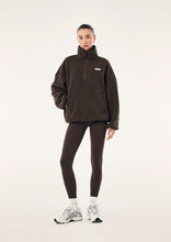 Load image into Gallery viewer, P.E NATION ROTATE QUARTER ZIP COFFEE
