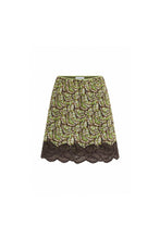 Load image into Gallery viewer, ROWIE MARINA SILK MINI SKIRT PAPILLON
