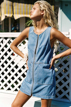 Load image into Gallery viewer, ROWIE VY ZIP MINI DRESS
