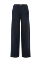 Load image into Gallery viewer, COMING SOON | ROWIE CARLOTTA LINEN CURVE PANTS INK
