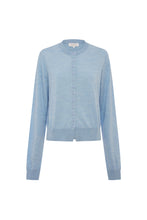 Load image into Gallery viewer, ROWIE MAEVE MERINO SPRING CARDI DKY MARLE
