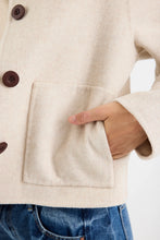 Load image into Gallery viewer, BY ROSA RANGER OAT MARLE WOOL BLEND SOFT JAACKET
