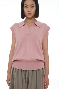 RICOCHET ARNALDI VEST POWDER PINK