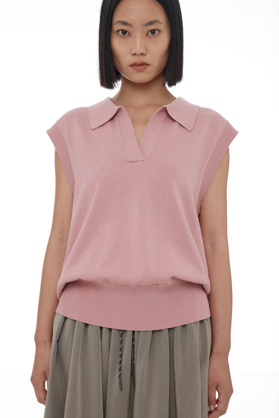 RICOCHET ARNALDI VEST POWDER PINK