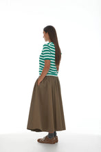 Load image into Gallery viewer, RICOCHET MARIA SKIRT TRUFFLE WITH DRAWCORD

