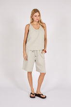 Load image into Gallery viewer, MARLOW RIPTIDE LINEN SHORT NATURAL
