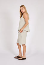 Load image into Gallery viewer, MARLOW RIPTIDE LINEN SHORT NATURAL
