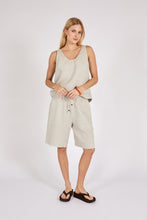 Load image into Gallery viewer, MARLOW RIPTIDE LINEN SHORT NATURAL
