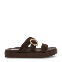Load image into Gallery viewer, COMING SOON | KATHRYN WILSON RODA SLIDE ESPRESSO SUEDE/CALF
