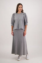 Load image into Gallery viewer, BRIARWOOD RUTHERFORD SKIRT METALLIC SILVER
