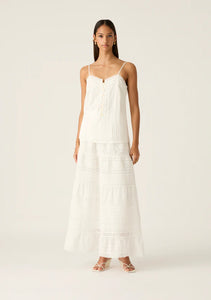 MOS THE LABEL IVY CAMI WHITE