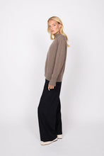 Load image into Gallery viewer, MARLOW CASHMERE FUNNEL NECK HAZELNUT
