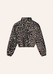 P.E NATION SHEILD JACKET LEOPARD PRINT