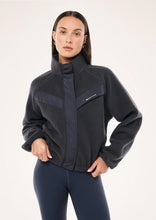 Load image into Gallery viewer, P.E NATION SHELTER SHERPA JACKET MARINE BLUE

