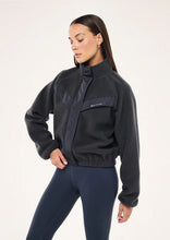 Load image into Gallery viewer, P.E NATION SHELTER SHERPA JACKET MARINE BLUE

